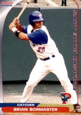 2004 Pulaski Blue Jays Choice #6 Brian Bormaster Houston Texas TX Baseball Card