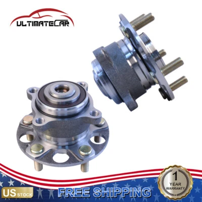 Pair 2Pcs Rear Wheel Hub Bearings For 08-12 Honda Accord 09-13 Acura TSX 512353 - Image 1 of 4