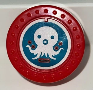 2010 Mattel Oktonauten OCTOPOD STATION SPIELSET Teil ROTER SPRECHENDER KNOPF Sprachbox - Bild 1 von 2