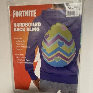 Fortnite Hardboiled Back Bling Aufblasbares Osterei Neu, Halloween Cosplay  - Bild 1 von 4