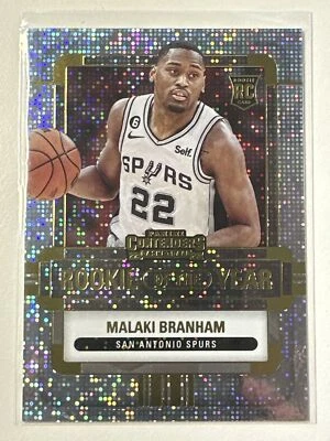 2022-23 Panini Contenders #12 Malaki Branham Rookie of the Year Contenders - Image 1 of 2