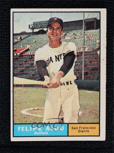 1961 Topps High # Felipe Alou #565