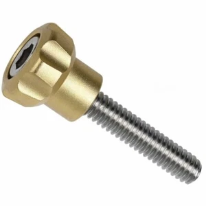 Rueda de perno de cuello de alimentación de tinte - se adapta a DLS, DSR+, CZR - oro polvo - Imagen 1 de 1