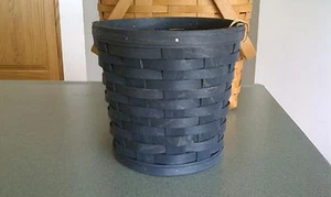 Longaberger Pequeña Maceta Cesta Manga en Denim Azul Mancha NUEVO Listo para enviar! - Imagen 1 de 3