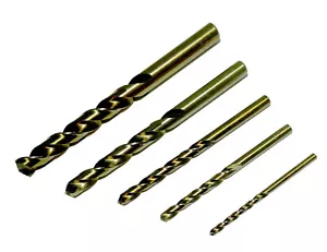 Brocas profesionales M35 HSS 5 % cobalto para metal duro acero/acero inoxidable - Imagen 1 de 7