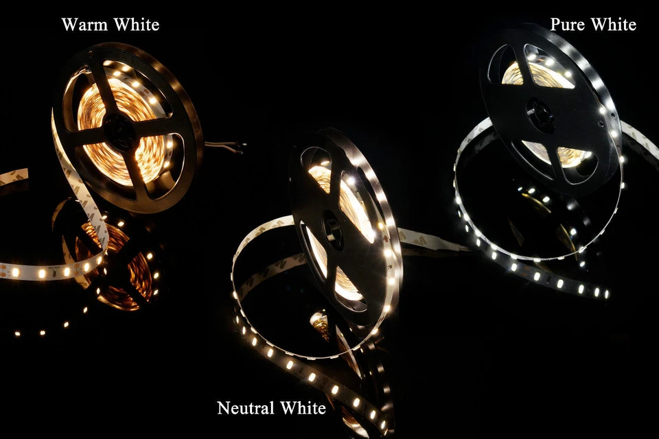 High CRI RA 80+ SMD5630 DIY LED Strip Light Warm/Neutral/Daylight/Pure White - Image 1 of 4