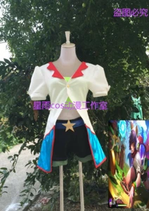 LOL Arcade Ahri Skin Uniforme Conjunto Halloween Juegos con disfraces Disfraz A018 - Imagen 1 de 3
