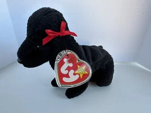 TY Beanie Baby GIGI Poodle MINT 1997 98 RARE errors Korean market stamp - Picture 1 of 9