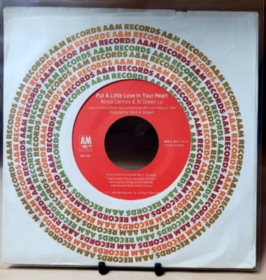 Annie Lennox/Al Green: Put A Little Love In Your Heart 1988 - 7" Vinyl  *Tested* - Image 1 of 3