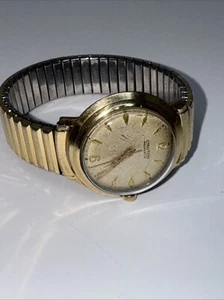 Men’s Croton L&K Aquamatic 10K G.F. Bezel Wrist Watch Working* - Picture 1 of 13