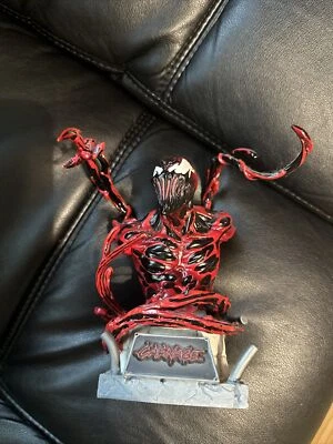 BUSTO ART ASYLUM ROGUE'S GALLERY MARVEL CARNAGE 6" - Imagem 1 de 3