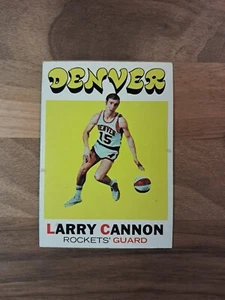 1971-72 Topps - #196 Larry Cannon (RC) - Foto 1 di 10