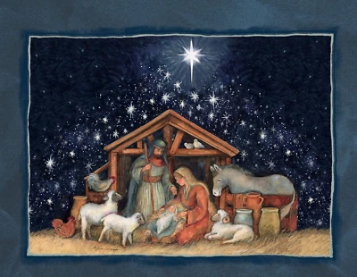Lang Nativity Assorted Boxed Christmas Cards 18ct  w - Image 1 of 3