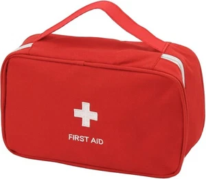 First Aid Kit Bag Empty Portable Mini Empty Medical Pouch For Home Travel - Picture 1 of 7