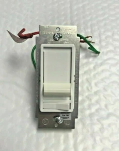 NEW Leviton Decora SureSlide Slide CFL LED Dimmer - Picture 1 of 3