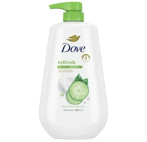 Dove Refreshing Body Wash | Cucumber and Green Tea Infusion 30.6oz - Picture 1 of 7