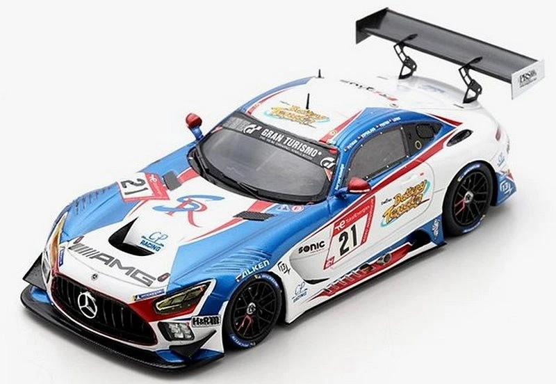 Mercedes AMG GT3 Nurburgring 2022 Putman-Foster-Lewis-Espenlaub 1:43 SPARK SG851 - Immagine 1 di 1
