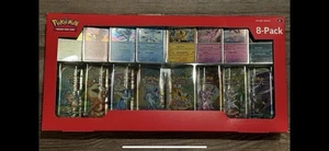Costco Pokemon Prismatic Evolutions 8 Mini-Tins with Promo Cards Sealed - Picture 1 of 1