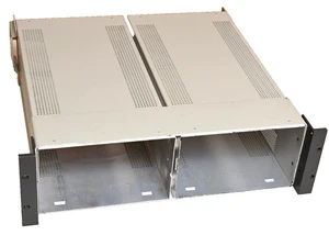 Tektronix Doppio Montaggio Rack Telaio Alluminio 1710 1720 1730 Tek Broadcast Test - Foto 1 di 5