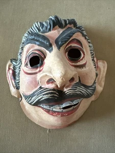 Ben Cooper vintage anni 50?  Maschera Halloween Mario Zingaro Italiano - Foto 1 di 4