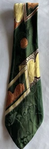 Vintage Necktie Wilcrest Wilson Wear Silk Geometric Men’s Tie Repair 4 X 52 - Picture 1 of 8