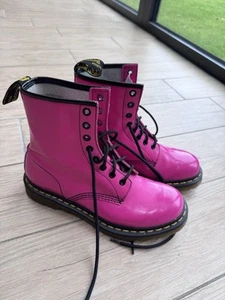 Hot Pink Doc Martens Size 6 - Picture 1 of 7