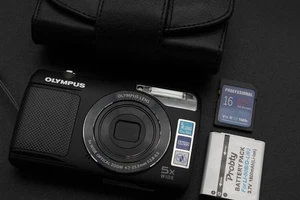 Olympus VG-170 Digital Camera Black Tested 14MP Compact 5x Wide Lens - Tested - Picture 1 of 5