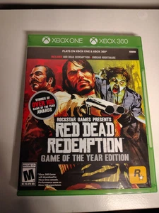 Red Dead Redemption - Game of the Year Edition Xbox One/360 - Beide Discs mit Karte - Bild 1 von 7