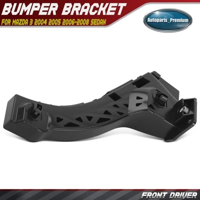 Front Driver Plastic Bumper Retainer for Mazda 3 2004-2008 Sedan L4 2.0L 2.3L - Изображение 1 из 4
