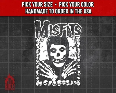 Misfits Decal for Cars, Trucks, Laptops, Punk Rock Decal Sticker - Image 1 of 4