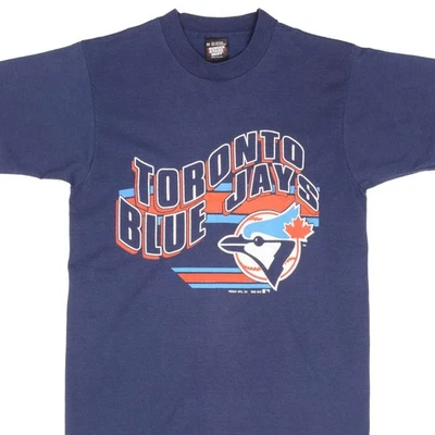 CAMISETA VINTAGE MLB TORONTO BLUE JAYS 1989 TALLA PEQUEÑA HECHA EN EE. UU. Foto 1 de 4