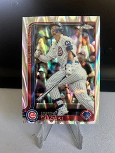 2025 Topps Chrome - Seiya Suzuki #210 - Raywave Refractor - Picture 1 of 1