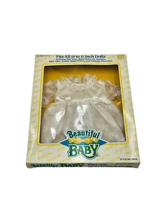 Vintage 90s Multi Toys Corp Beautiful Baby Doll Clothes 15 To 17 Inches NIB - Picture 1 of 5