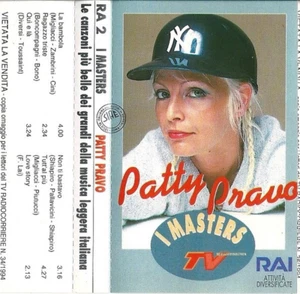 CASSETTA Patty Pravo I Masters TV Italy 1994 RADIOCORRIERE TV Rai - Picture 1 of 2