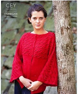 Stonegate - CEY # 9199 Classic Elite Yarns Knitting Pattern Book - Magnolia - Picture 1 of 2