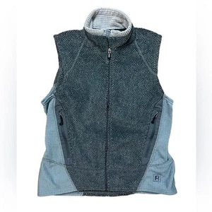 Chaleco Regulador Vintage Patagonia R2 Polar Mujer Mediano Polartec Cremallera Frontal Gris - Imagen 1 de 9