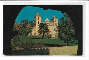 Vtg Postcard Mission Santa Barbara, California - Picture 1 of 2