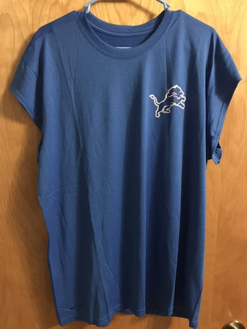 Nike Equipment Dri-Fit Training T shirt Detroit Lions 1/4 Sleeve XXL NIP Cover