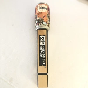 21st AMENDMENT BREWERY Beer Tap Handle, Brew Free or Die ~ Mount Rushmore  11" - Picture 1 of 8