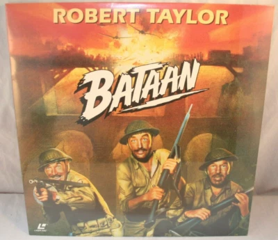 Laserdisc a * Bataan * Robert Taylor George Murphy Lloyd Nolan Brand New Sealed Foto 1 de 3