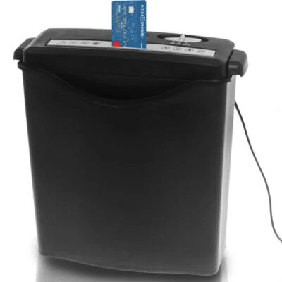 Distruggi Documenti Trita Carta Fogli A4 e Carte di Credito Contenitore 7 Litri - Immagine 1 di 4