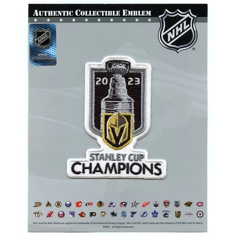 2023 NHL Stanley Cup Final Champions Las Vegas Golden Knights Jersey Patch Cover