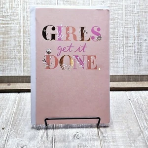 American Greetings Graduation Card 6x8 Congratulations Pink Girls Get It Done - Picture 1 of 6