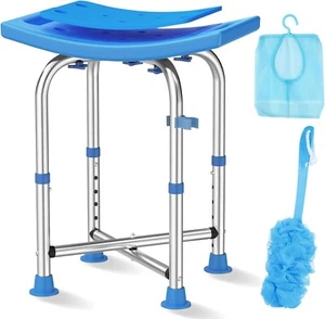 "Shower Chair for Inside Shower - 500 lbs Heavy Duty Shower Seats with Cross Bra - Picture 1 of 7