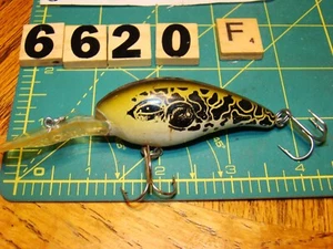 V6620 F BILL NORMAN RARE LEOPARD FROG DEEP LITTLE N FISHING LURE - Picture 1 of 5