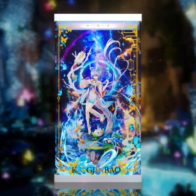Acrylic Led Display Cases Box Fit GSC GSAS 1/7Vsinger Luo Tianyi Figure Toy - Image 1 of 2