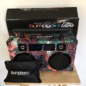 *RARE* BUMPBOXX Ultra Bacardi Collaboration 140 Watt Bluetooth Boombox Speaker