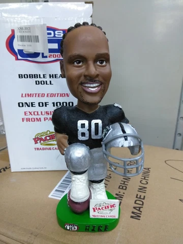 Jerry Rice Oakland Raiders  Bobblehead NFL Cover