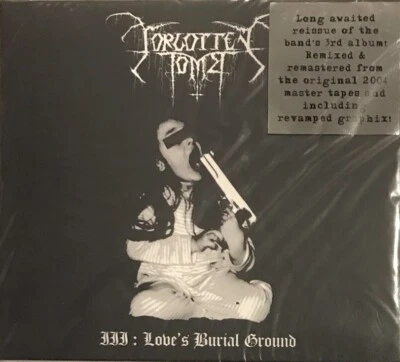 Forgotten Tomb - III: Love's Burial Ground CD 2015 Agona - ARCD145 [Digipak] *PL - Image 1 of 3