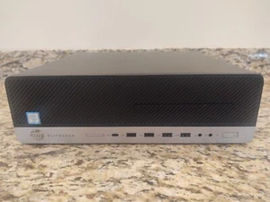 HP EliteDesk 800 G3 SFF Intel Core i5-6500 8GB DDR4 RAM 256 GB SSD Windows 10 - Afbeelding 1 van 3